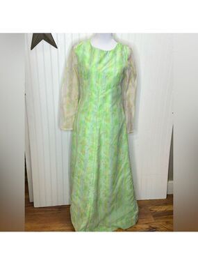 Homemade Vintage Maxi Dress Size 6/8